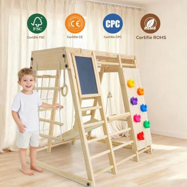 Découvrez notre test détaillé du softhom maxi, cette aire de jeux intérieure Montessori 10 en 1. Caractéristiques, avantages et avis pour bien choisir.