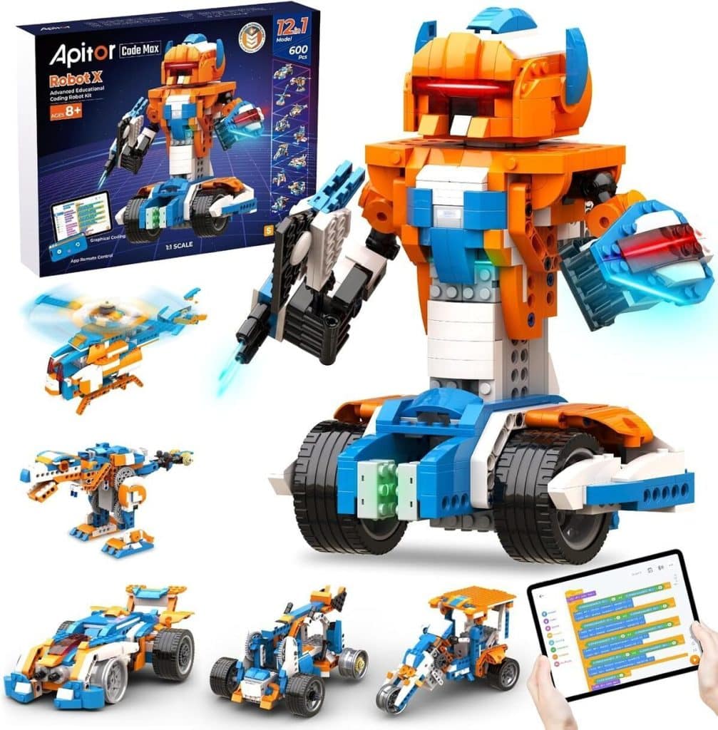Test : apitor Robot X, kit STEM 12 en 1 pour enfants