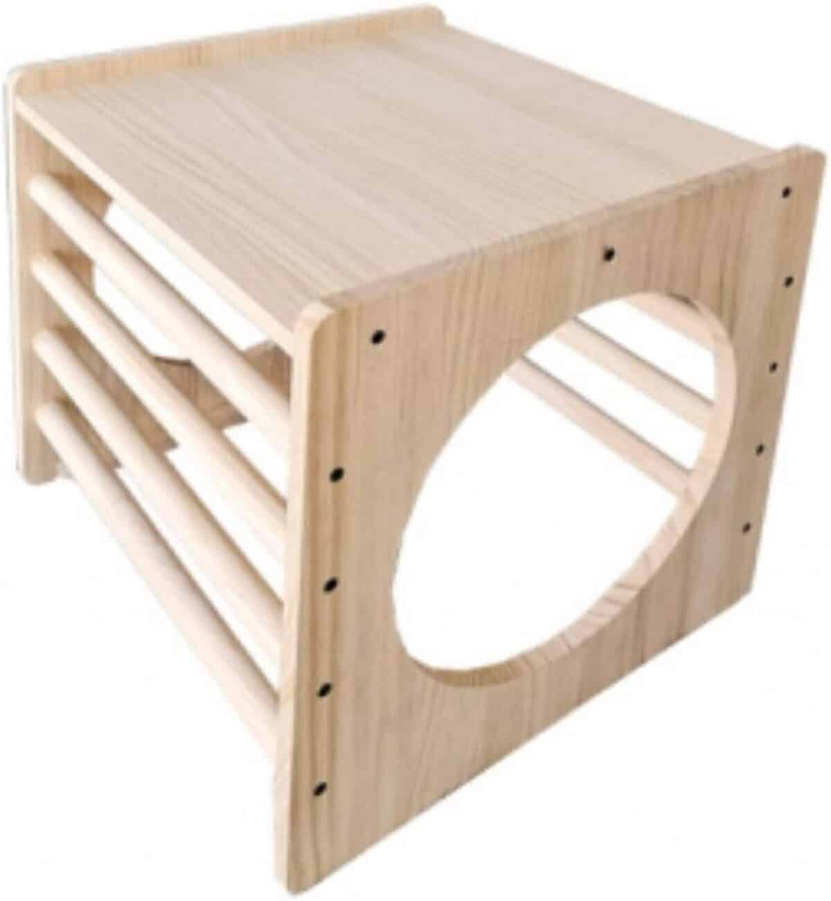 Test : cube Pikler Woodenland, le compagnon en bois naturel pour bébé