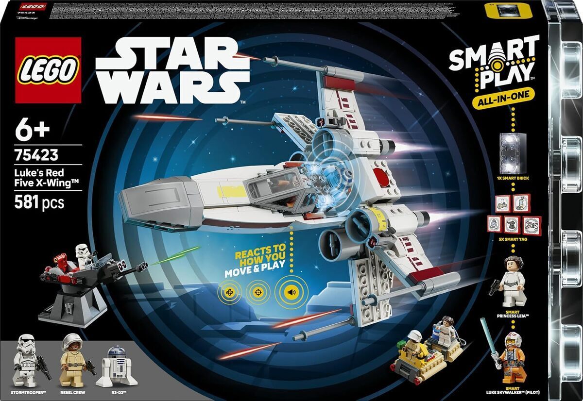Test du LEGO Star Wars 75423 : x-wing interactif de Luke