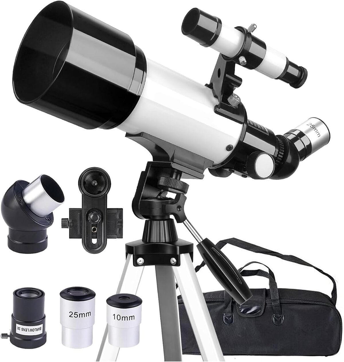 Test du télescope 70mm Misilmp pour l'astronomie