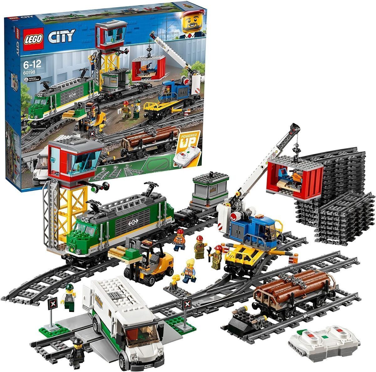 Test du train de marchandises télécommandé LEGO City 60198