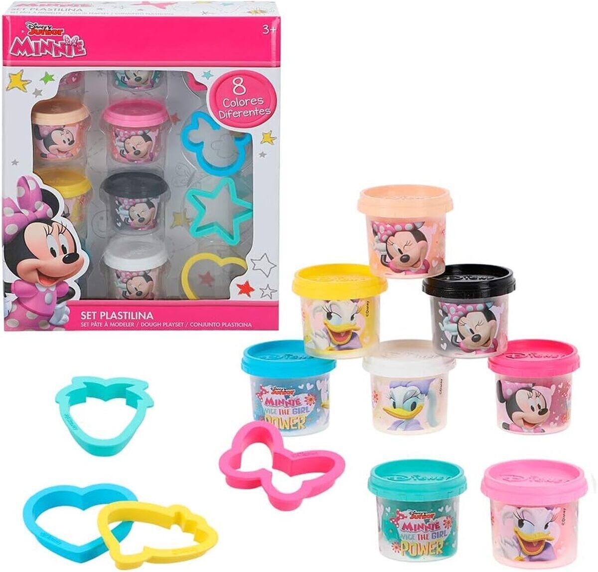 Test : lot de 8 flacons de pâte à modeler Disney pour enfants